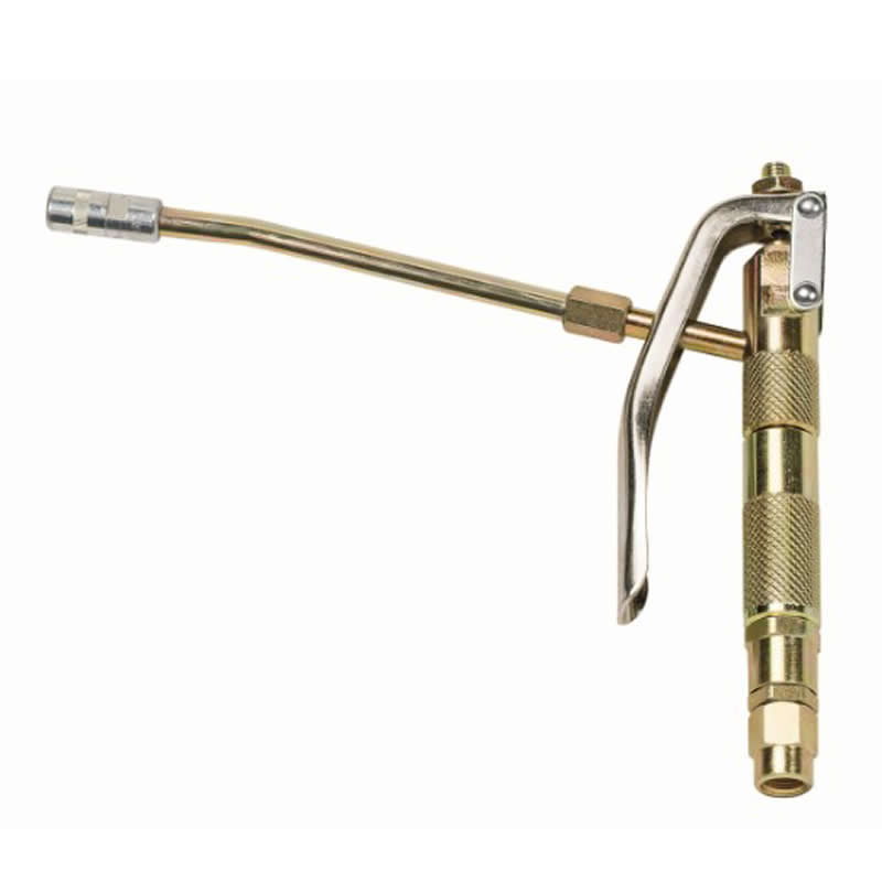 GREASE GUN WITH RIGID TERMINAL- SINGLE SWIVEL JOINT- INLET